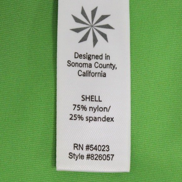 EUC Athleta Green Blue Long Sleeve Front Pocket - Picture 6 of 6